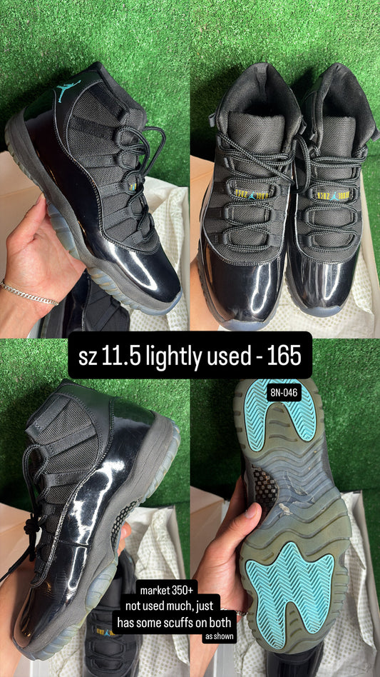 Jordan 11 Gamma Blue Size 11.5
