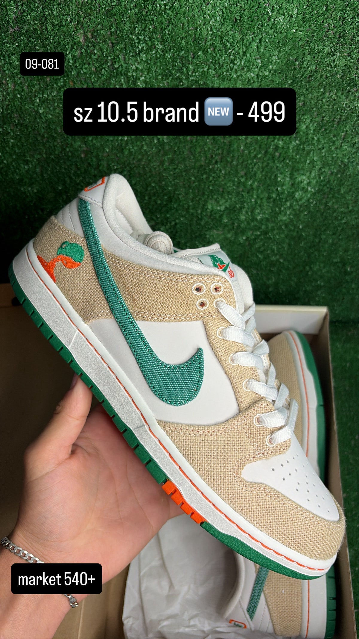 Nike Dunk Low SB Jarritos Size 10.5