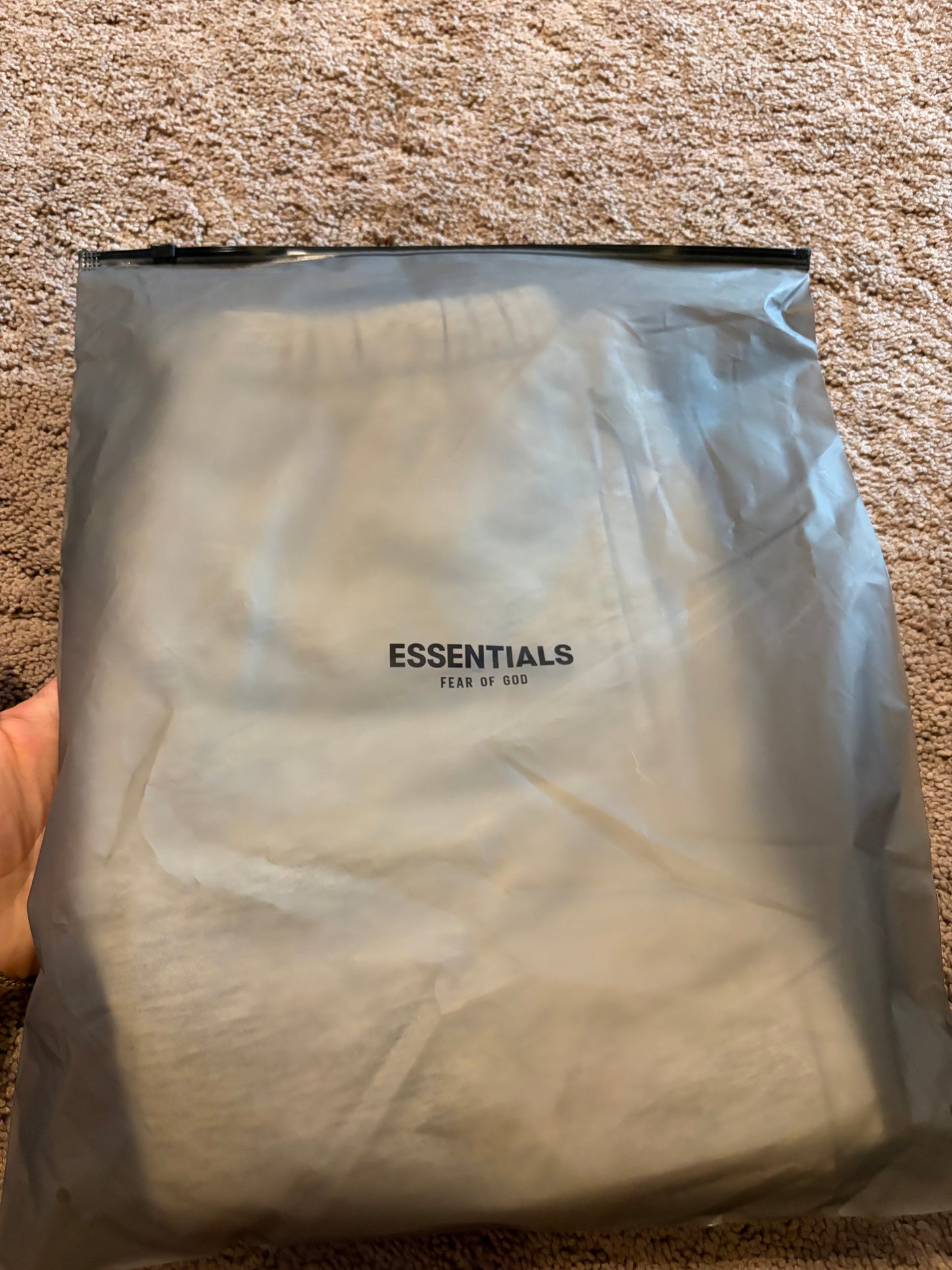 Essentials Fear of God Shorts Light Oatmeal