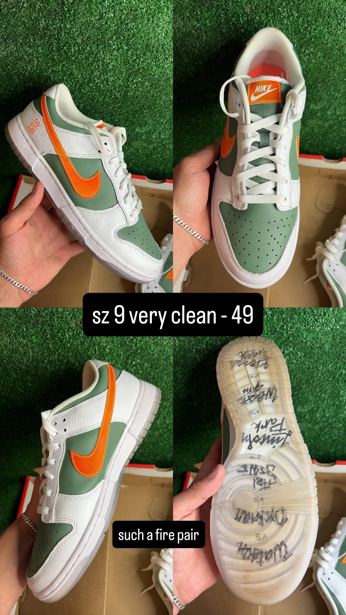 Nike Dunk Low NY vs NY Size 9