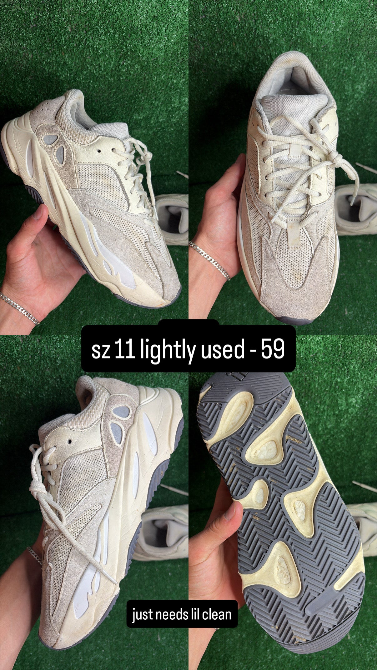 Yeezy 700 Salt Size 11
