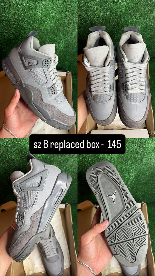 Jordan 4 Wet Cement Size 8