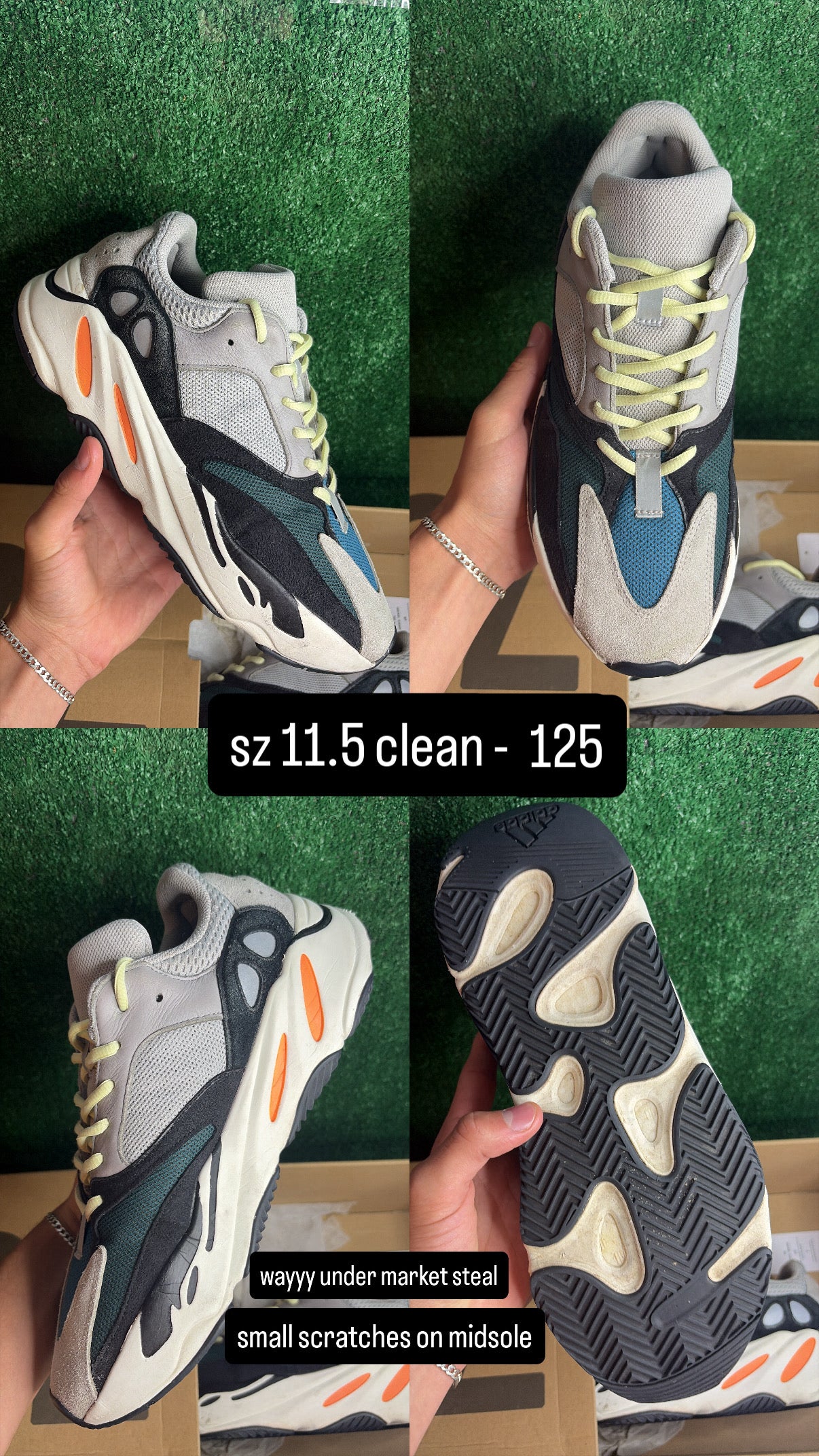 Yeezy 700 Wave Runner Size 11.5