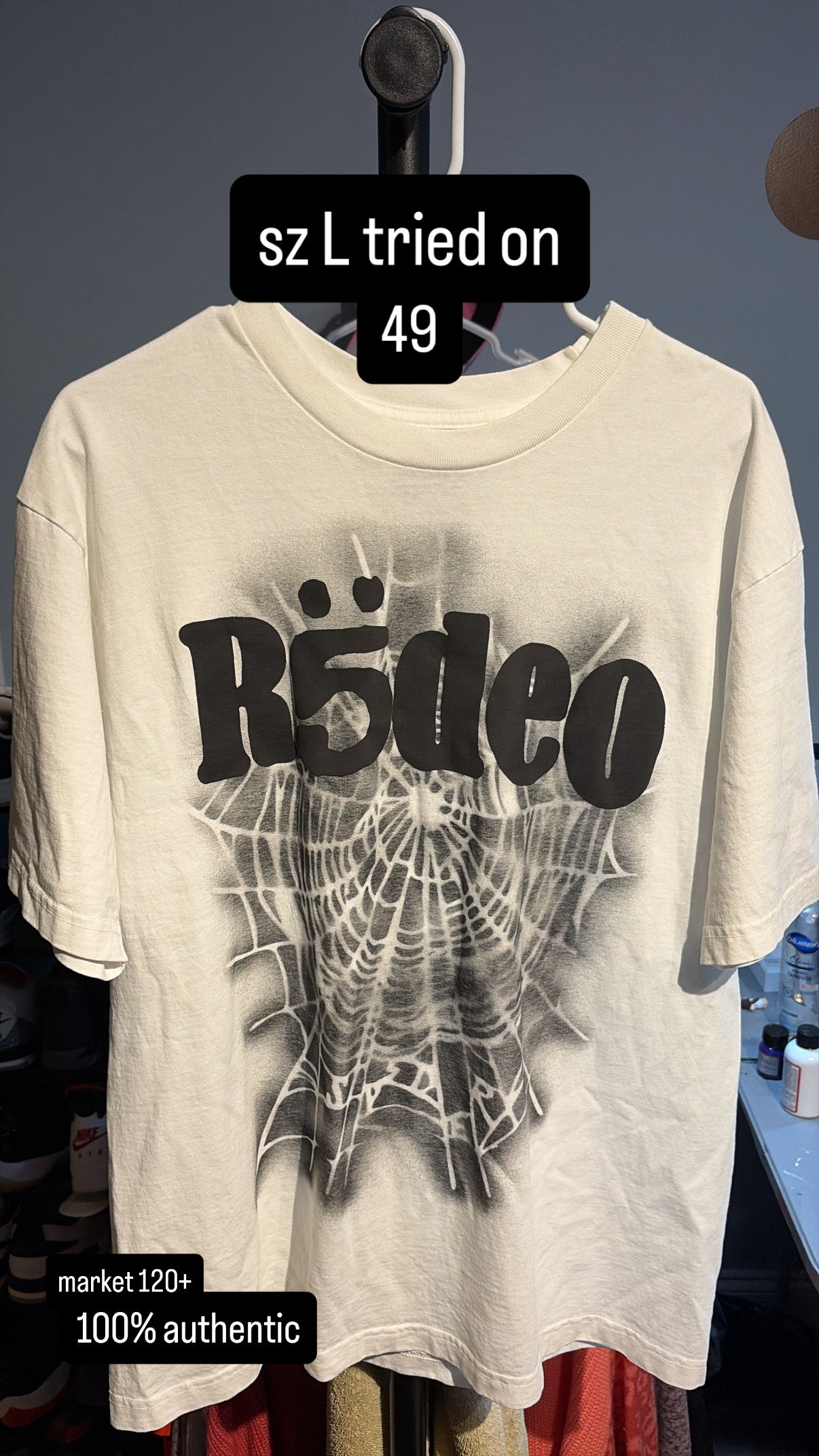 Travis Scott Cactus Jack Days x Sp5der Days Before Rodeo III Tee