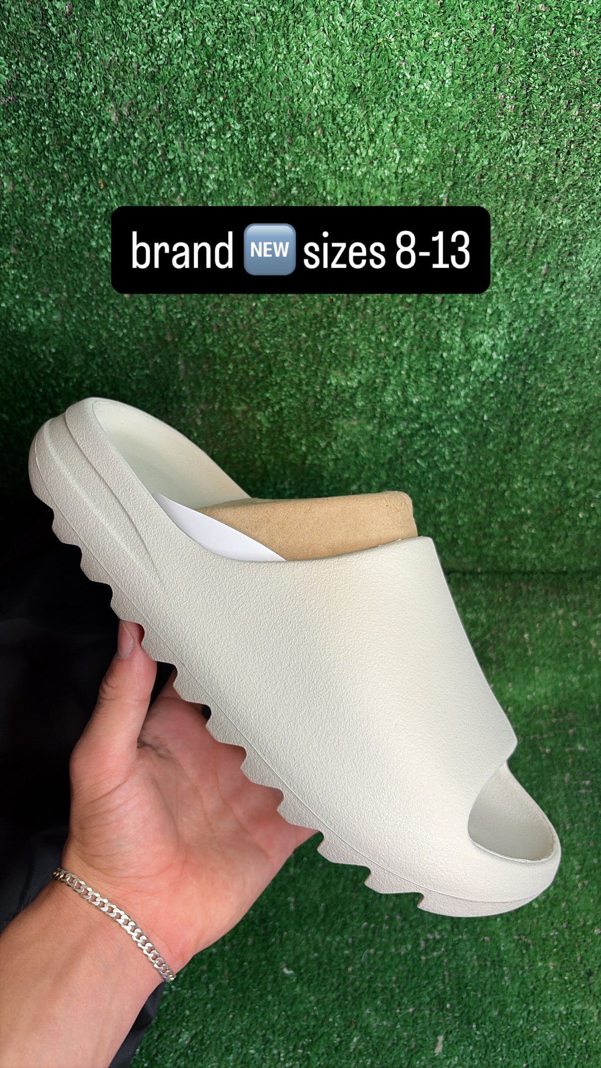 YS-01 Yeezy Slide Cream (Multiple Sizes)