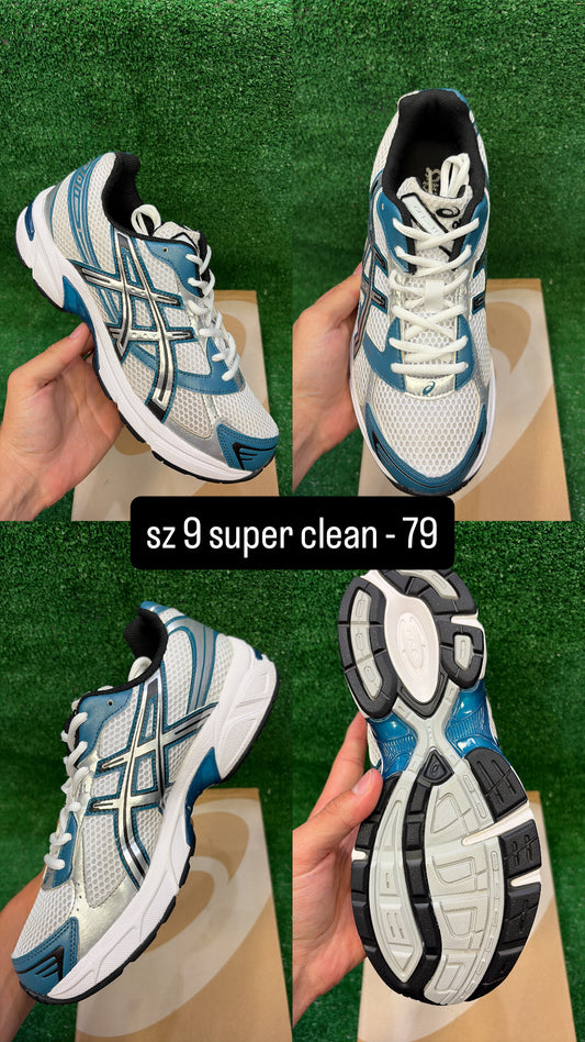 Asics 1130 White / Restful Teal Size 9
