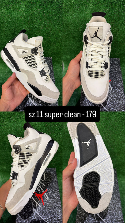 Jordan 4 Military Black Size 11