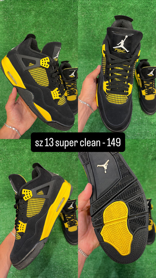 Jordan 4 Thunder Size 13
