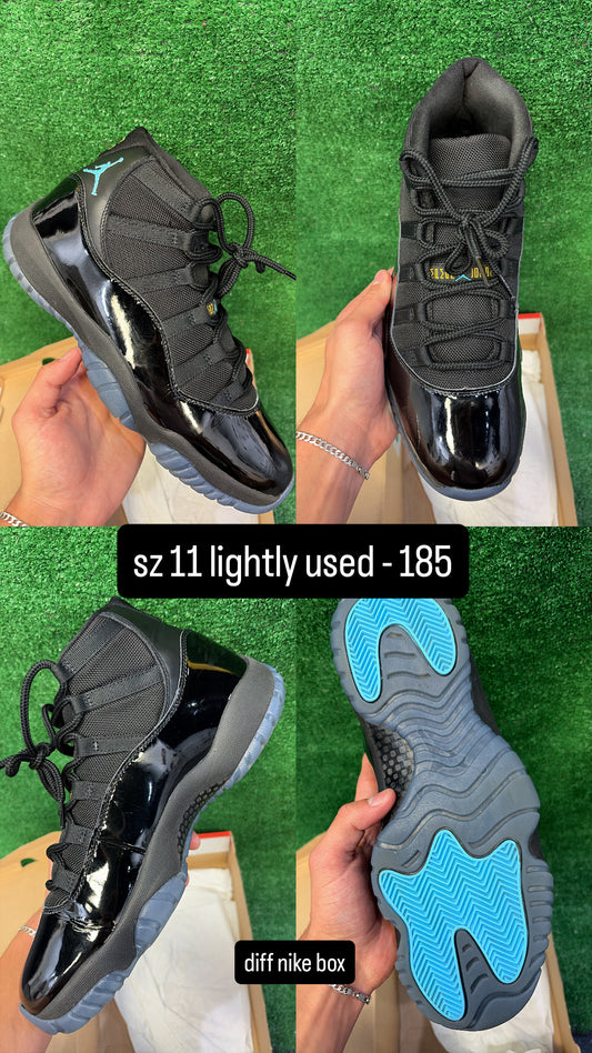 Jordan 11 Gamma Blue Size 11
