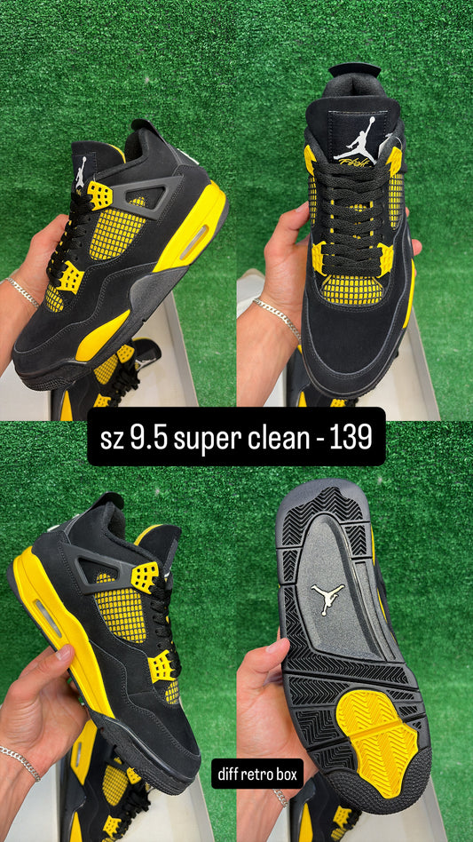 Jordan 4 Thunder Size 9.5