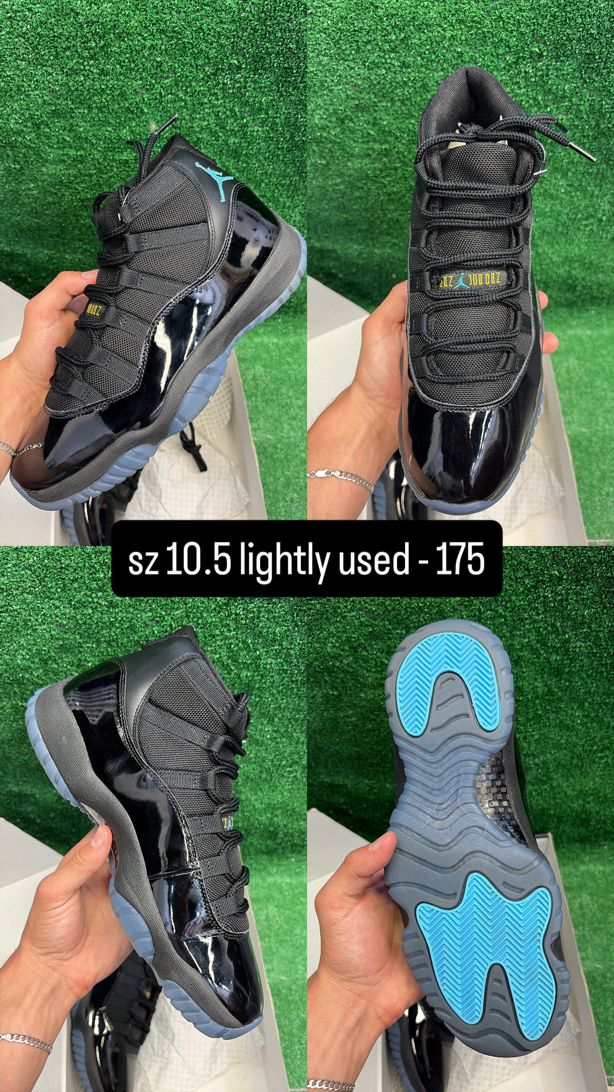 Jordan 11 Gamma Blue Size 10.5