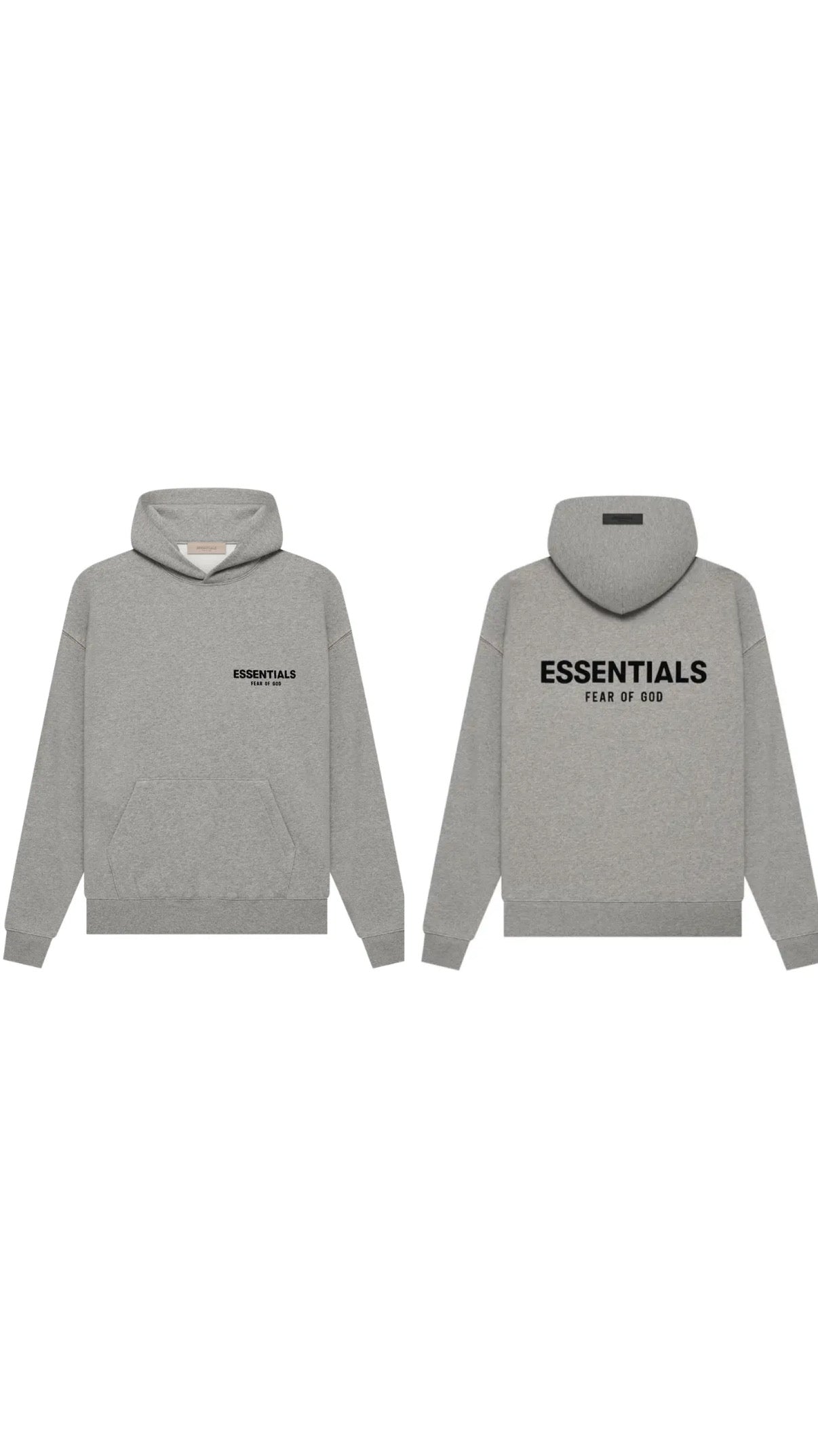 Essentials Fear of God Hoodie Dark Oatmeal