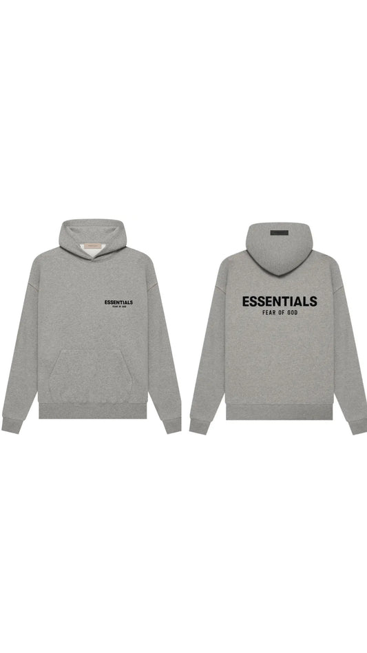 Essentials Fear of God Hoodie Dark Oatmeal